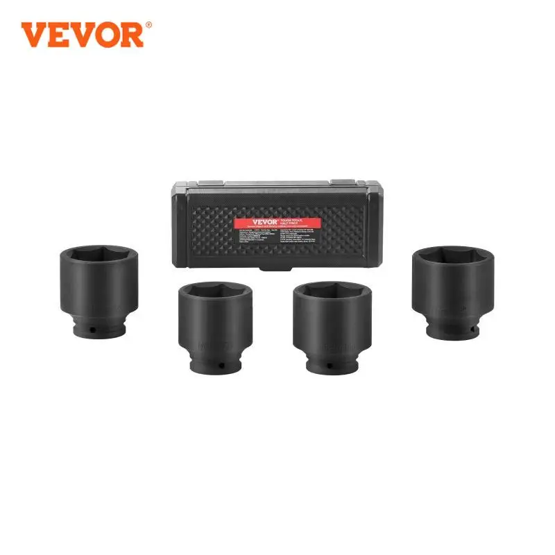 VEVOR Axle Nut Impact Socket Set 1/2