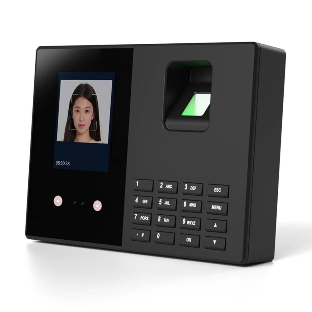 

Time Attendance Face Recognition Time Clock Support Fingerprint Password Palm Print Facial Fast Recognition for Employees Access