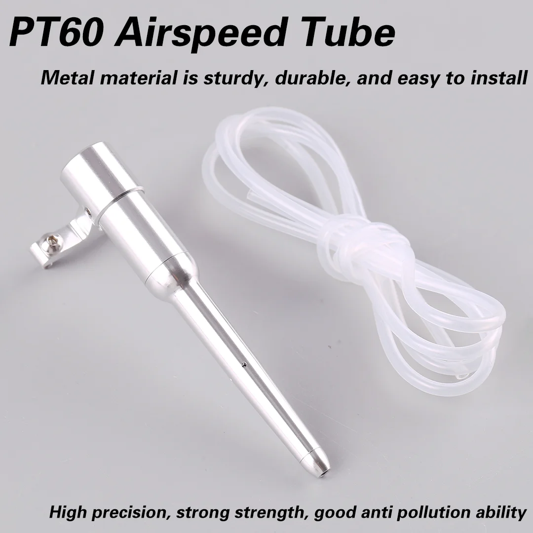 PT60 New APM PX4 Airspeed Tube Pitot Tube Fixed Wing Analog Digital Airspeed Gauge Dedicated Drone
