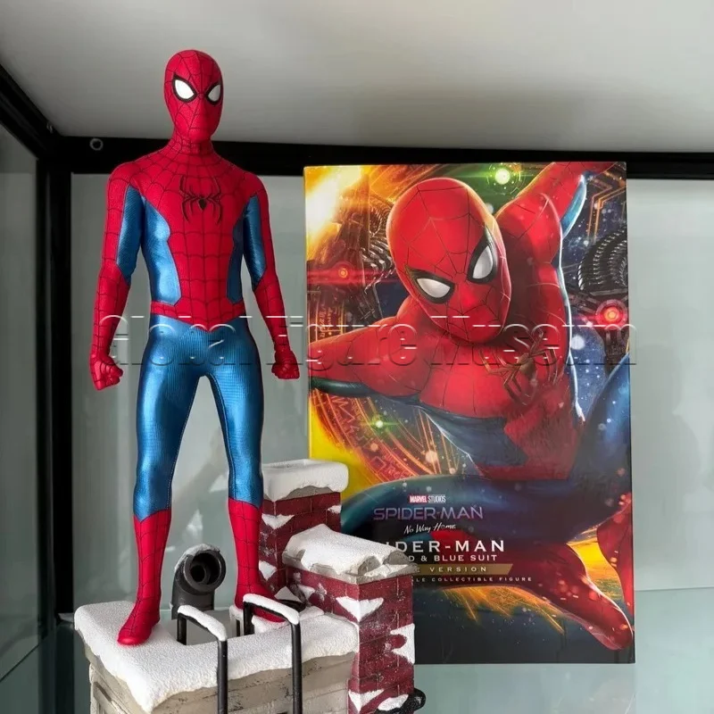 In Stock Hot Toys MMS679 MMS680 MMS658 Marvel Spider‑Man No Way Home New Red & Blue Suit Collectible Action Figure Gift