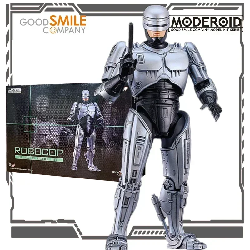 GSC 오리지널 MODEROID RoboCop/Murphy 영화 액션 피규어 조립 모델 장난감, 남아용 수집용 로봇 선물, 175mm