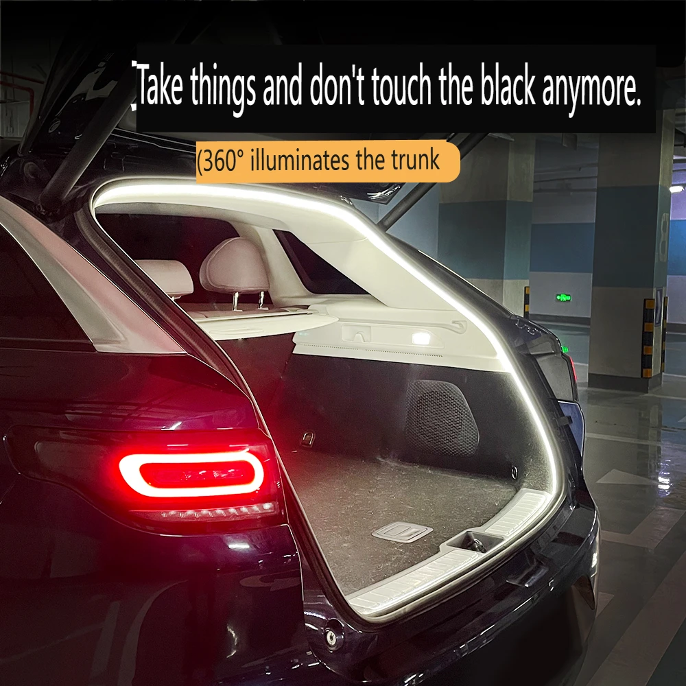 لسيارات BMW X3 مصباح جو صندوق السيارة أضواء جو السيارات الإضاءة المحيطة ملحقات معدلة