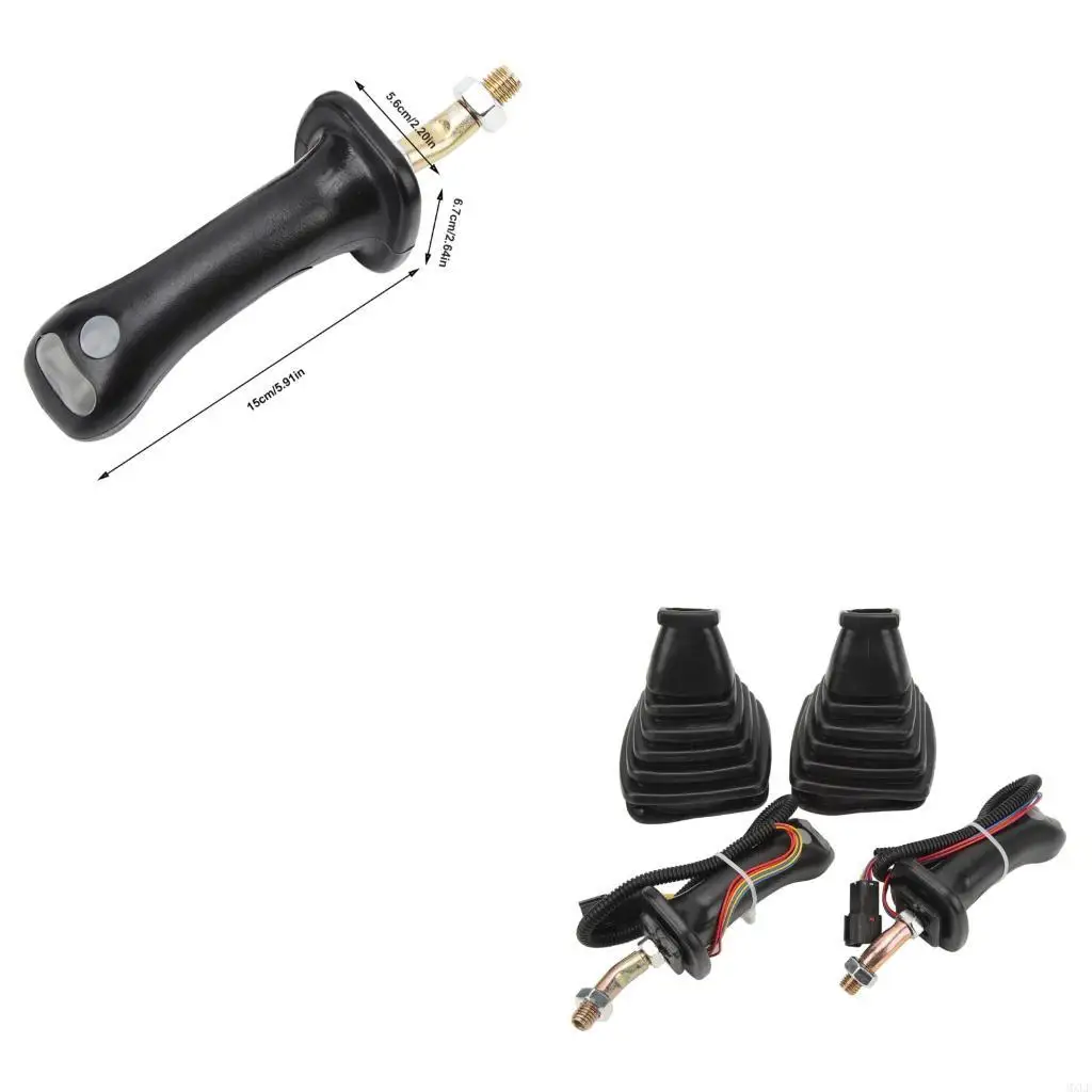

Replacement Professional Hydraulic Joystick Lever 6 Pin 3 Button For DH150