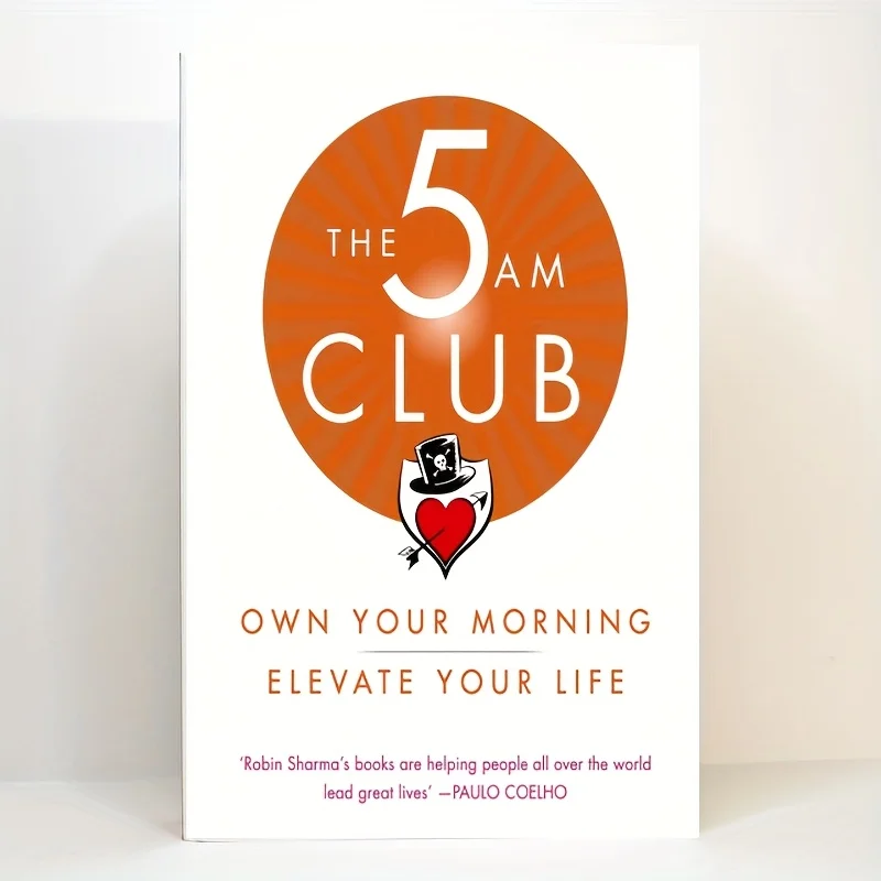 دليل 5 AM ClubMorning كتاب غلاف ورقي ملهم: The 5 AM Club - دليل خطوة بخطوة للتحكم الصباحي والنمو الشخصي #5