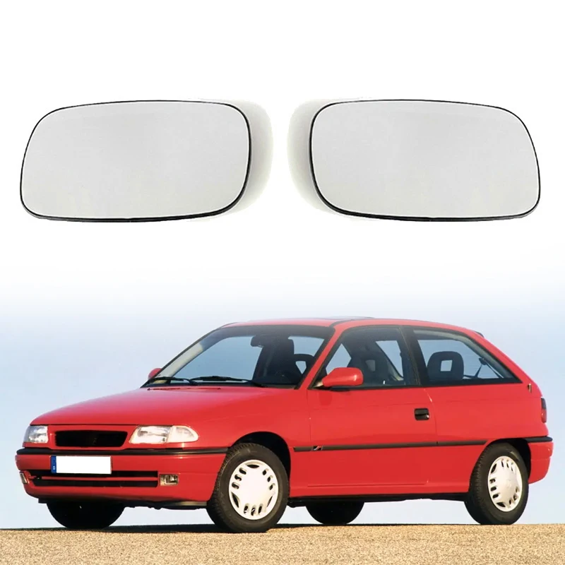 

Подходит для 94-98 Opel Astra f Подогрев автомобиля зеркало заднего вида Замена объектива
