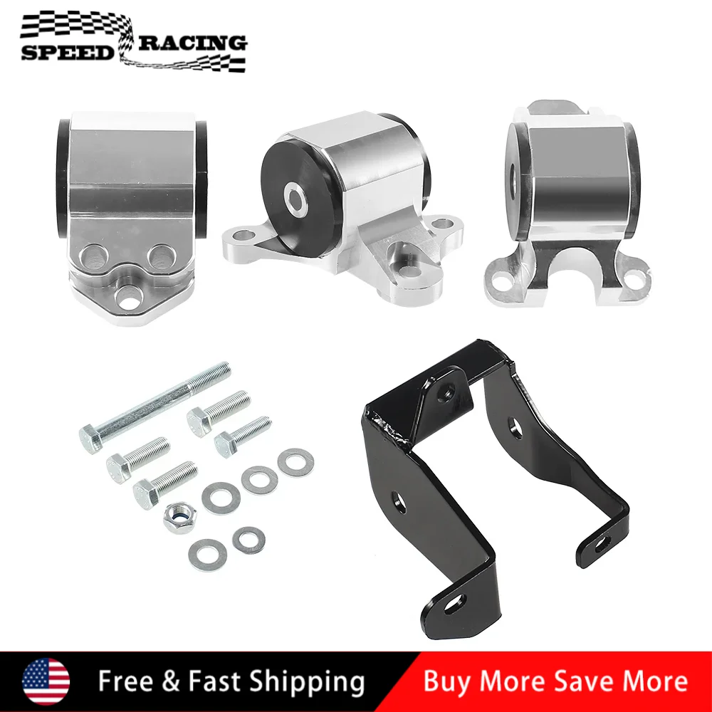 

3-болтовый комплект крепления двигателя для Honda Civic серии B EK, шасси, модификация автомобиля, кронштейн двигателя EM-1003