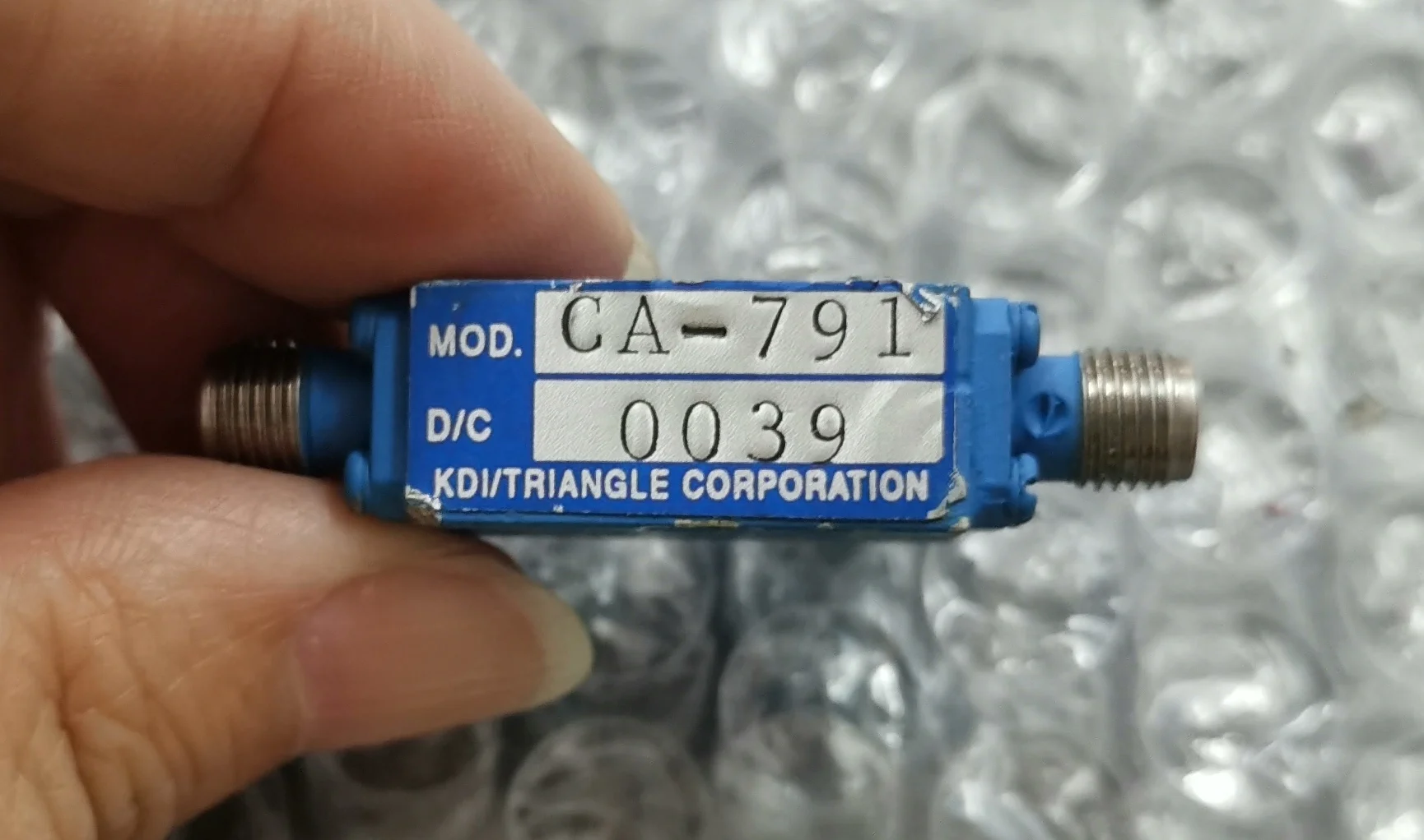 CA-791 7.0-12.4GHz 10dB SMA RF coaxial broadband directional coupler
