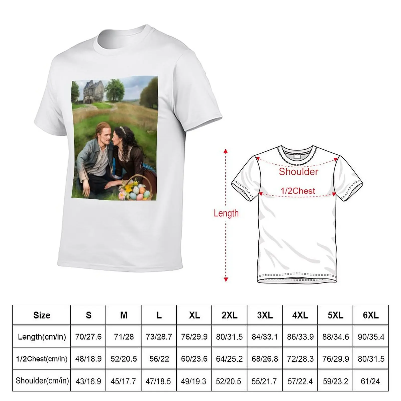 In the garden of Eden T-Shirt t shirts for man graphic tees man t shirt heavy cotton anime tshirt T-shirt