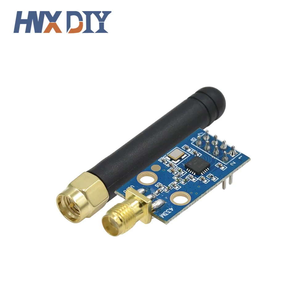 CC1101 Funkmodul mit SMA-Antenne Drahtloses Transceiver-Modul für Arduino 433MHZ