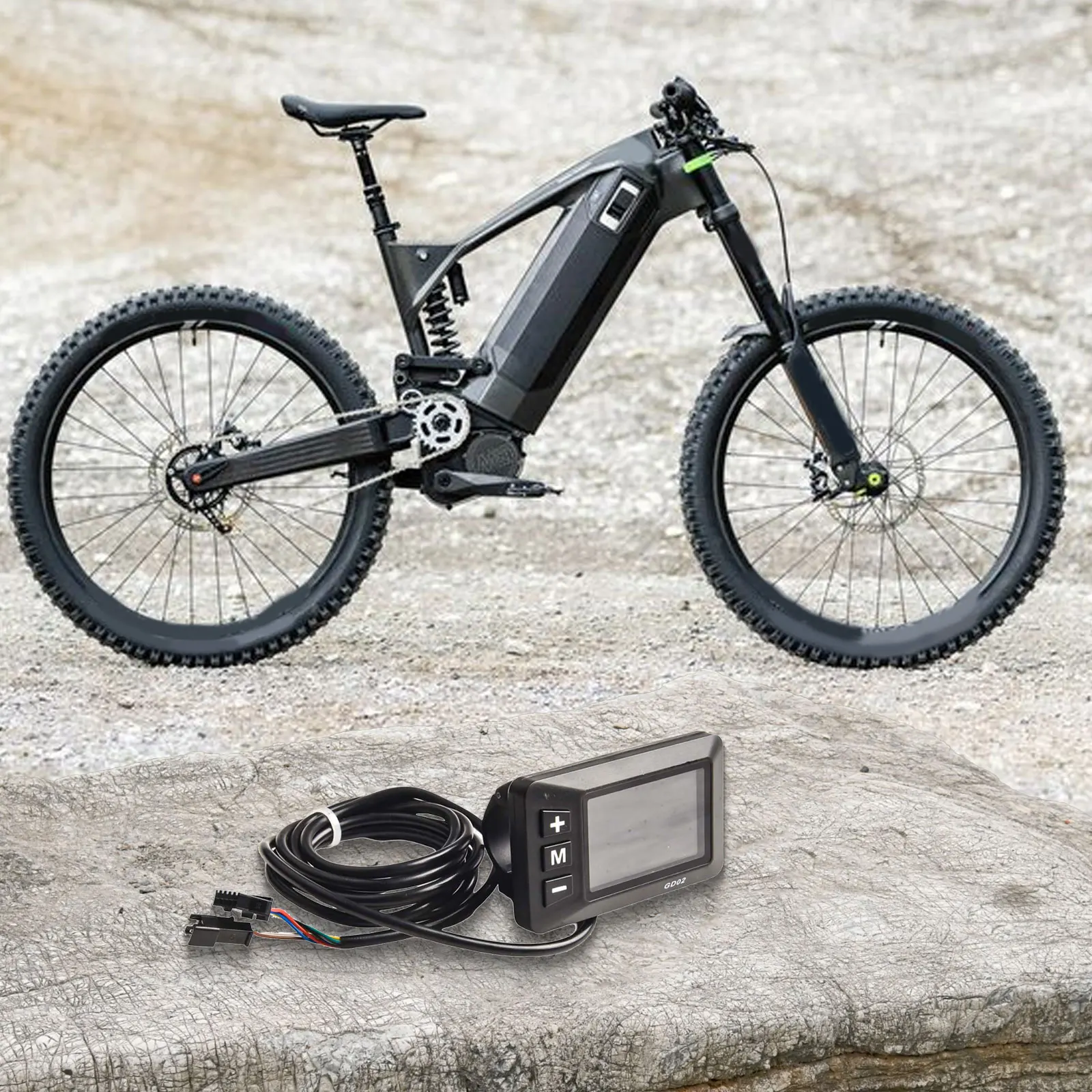 

24-60 В дисплей Экран электрического велосипеда Велосипедные приключения Безопасный разъем SM для дисплея Аксессуар для электрического велосипеда