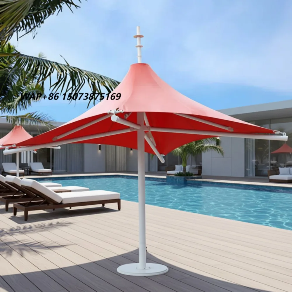 Fabric Architecture Tensile Membrane Structure Parasols Steeple Tent Outdoor Umbrella