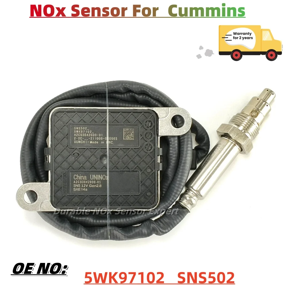 

High quality Brand New 5WK97102 SNS502 A2C93842800-01 Nitrogen Oxide Sensor For CUMMINS Nox Sensor