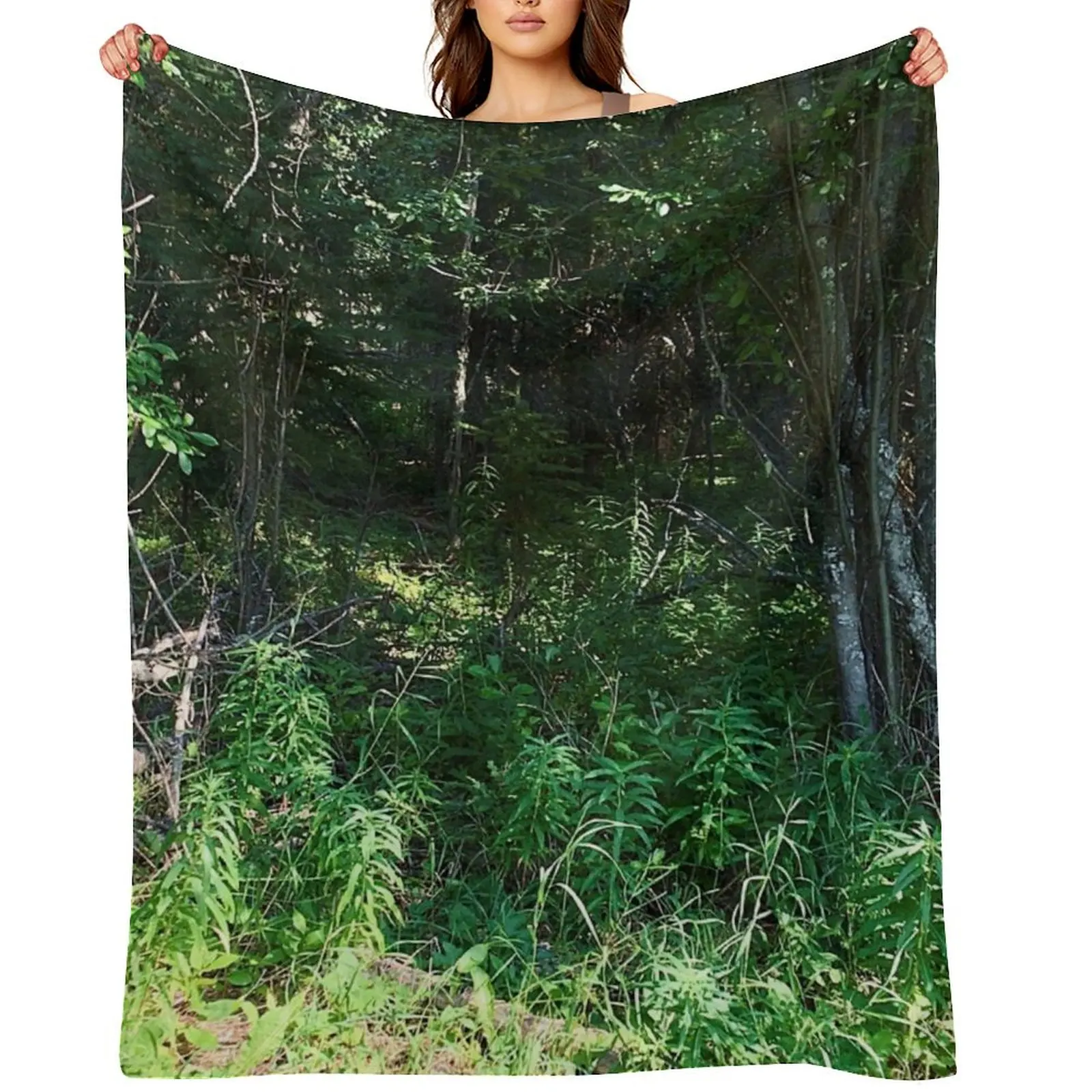 Forrest Throw Blanket wednesday Bed Fashionable Giant Sofa Stuffeds Soft Beds blankets and throws Blankets