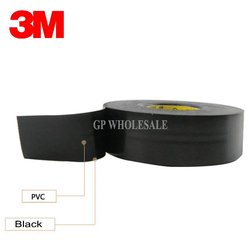 Original 3M Scotch Super 33+ PVC Electrical Insulation Vinyl Adhesive Tape 19mm Width*20.1 Meters