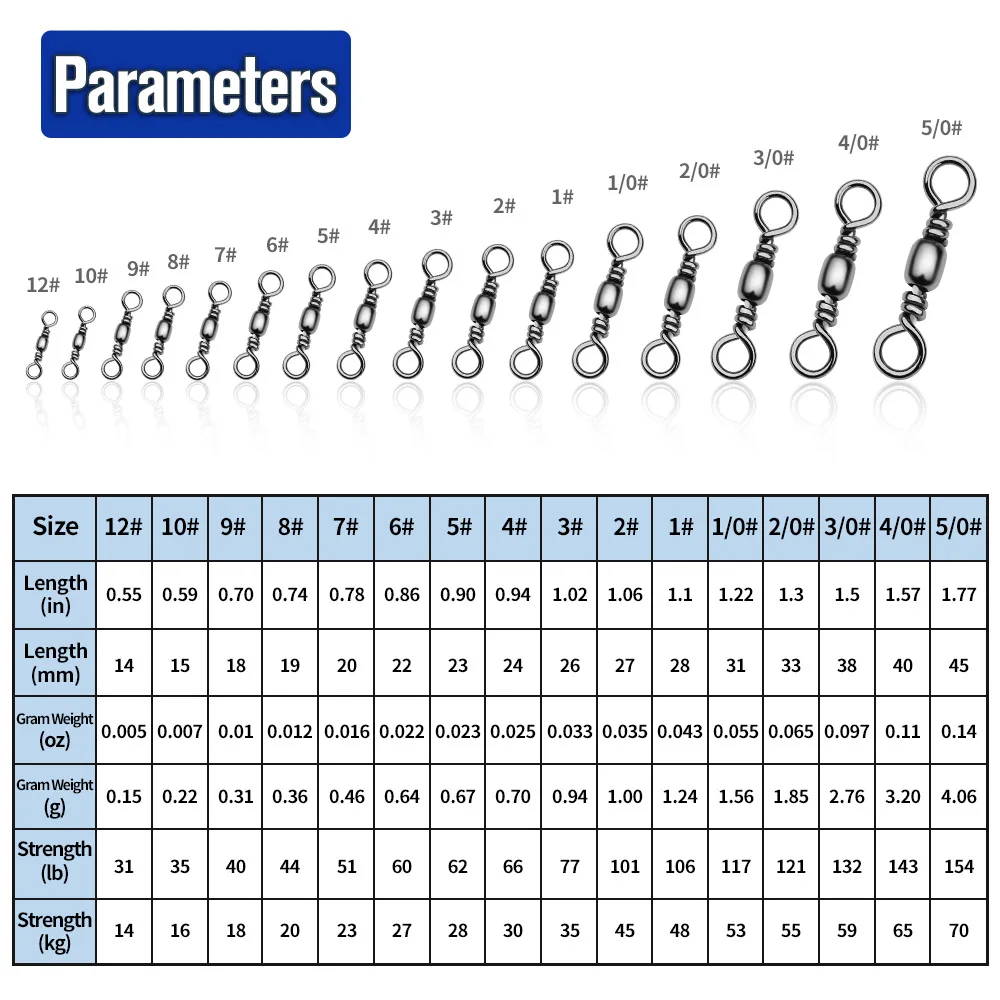 Bottle swivel ring figure 8 buckle subbait connector B Figure 8 ring pin Figure 8 ring connecting ring fishing accessories