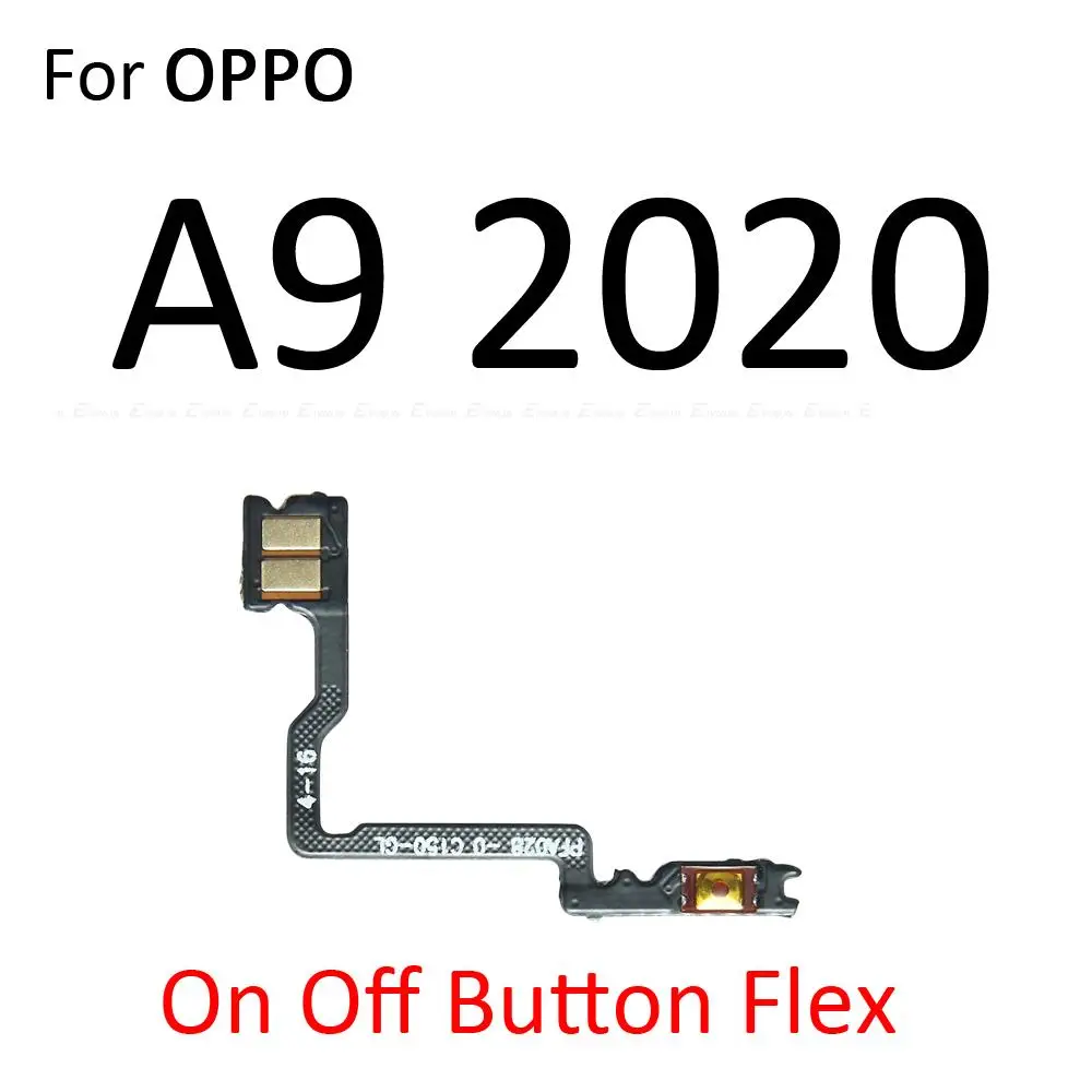 Switch Power ON OFF Key Mute Silent Volume Button Ribbon Flex Cable For OPPO A93 Global A92 A91 A33 A31 A5 A9 2020 Parts