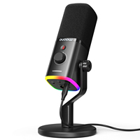 MAONO PD100X Dynamic Microphone.Software Noise Reduction Included.RGB gaming mic.Enhances gaming experience.Ideal for recording