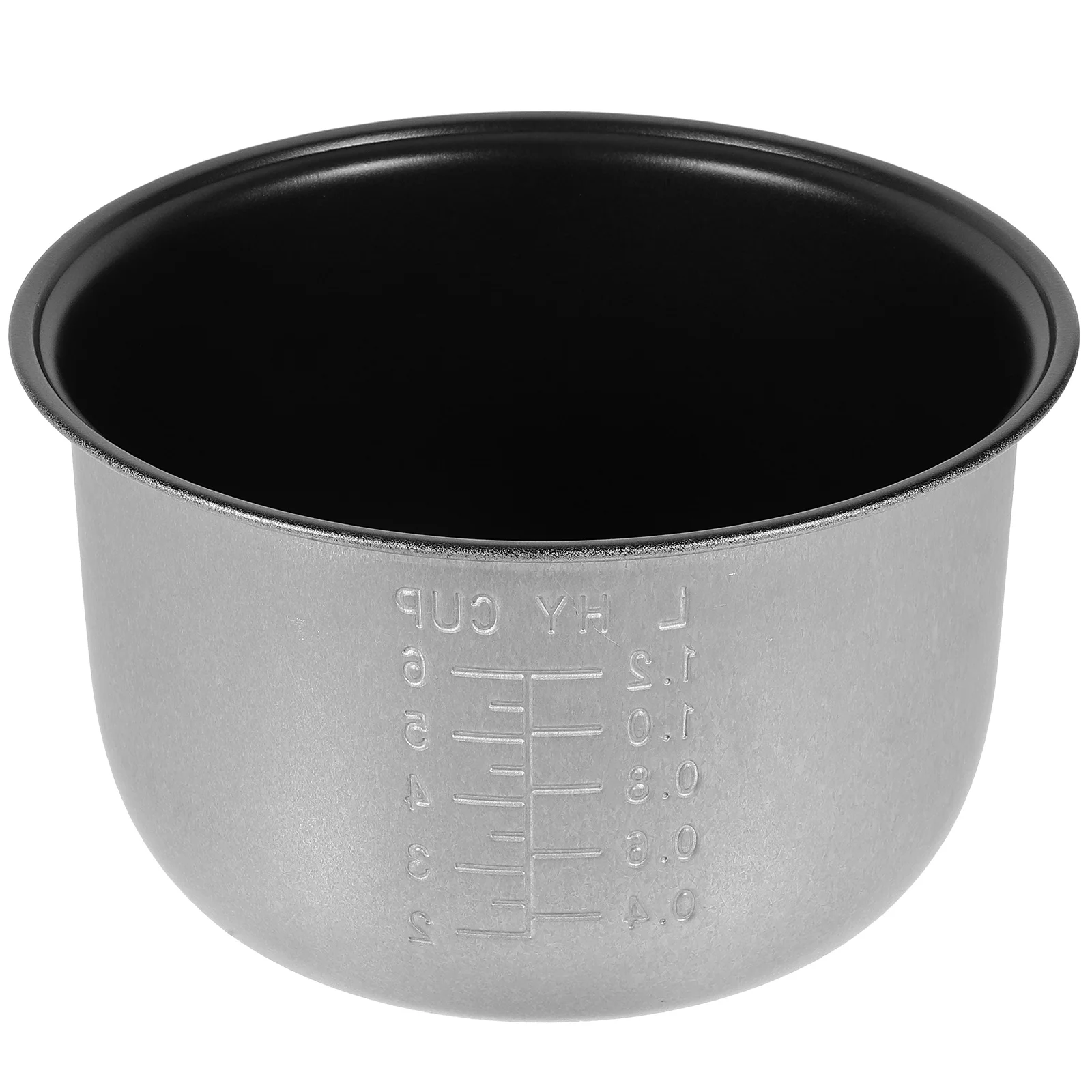 2L Non-Stick Rice Can Cooker Inner Pot Rice Can Cooker Replacement Inner Pot Liner Rice Can Cooking Pot Rice Cooker Kitchen Food