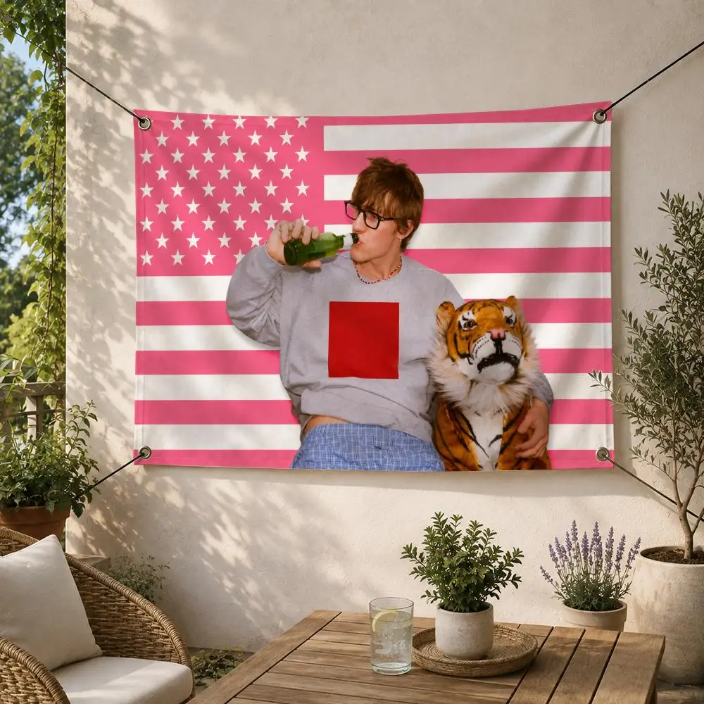 Indie Dreamy Malcolm Todd Flags Decorative Flag Banner for Outdoor Garden Yard Camping Party Home Wall Hanging Decor