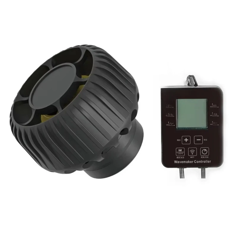 Aquarium Accessories Wave Maker Flow Pump Seawater Freshwater Submersible Pump Smart Controller Wave Pump for Fish Tank