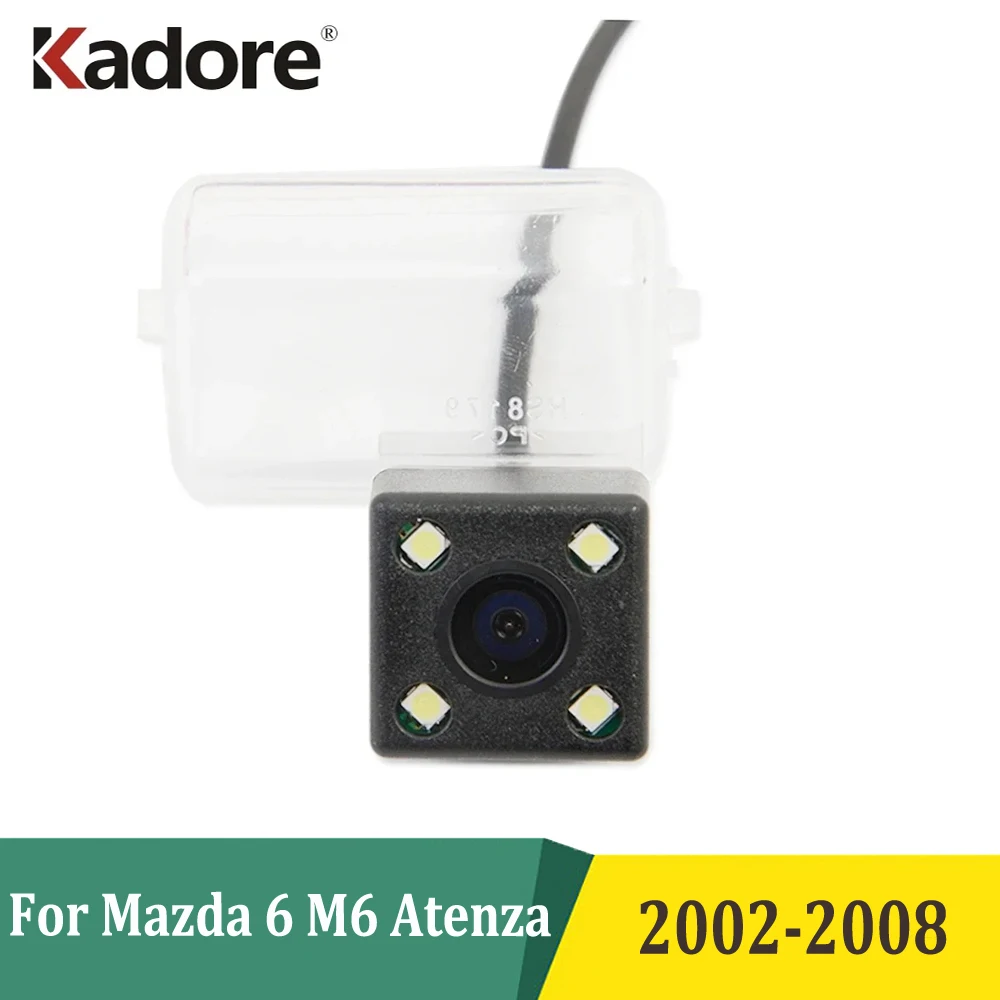 For Mazda 6 M6 Atenza 2002 2003 2004 2005 2006-2008 Rear View Reversing Backup LED Camera Car Parking Assistant Kits Accessories