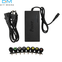 96W Universal Laptop Power Adapter AC 100-240V to DC 12-24V Adjustable Portable Charger for Dell Toshiba Asus Laptops EU/US-Plug