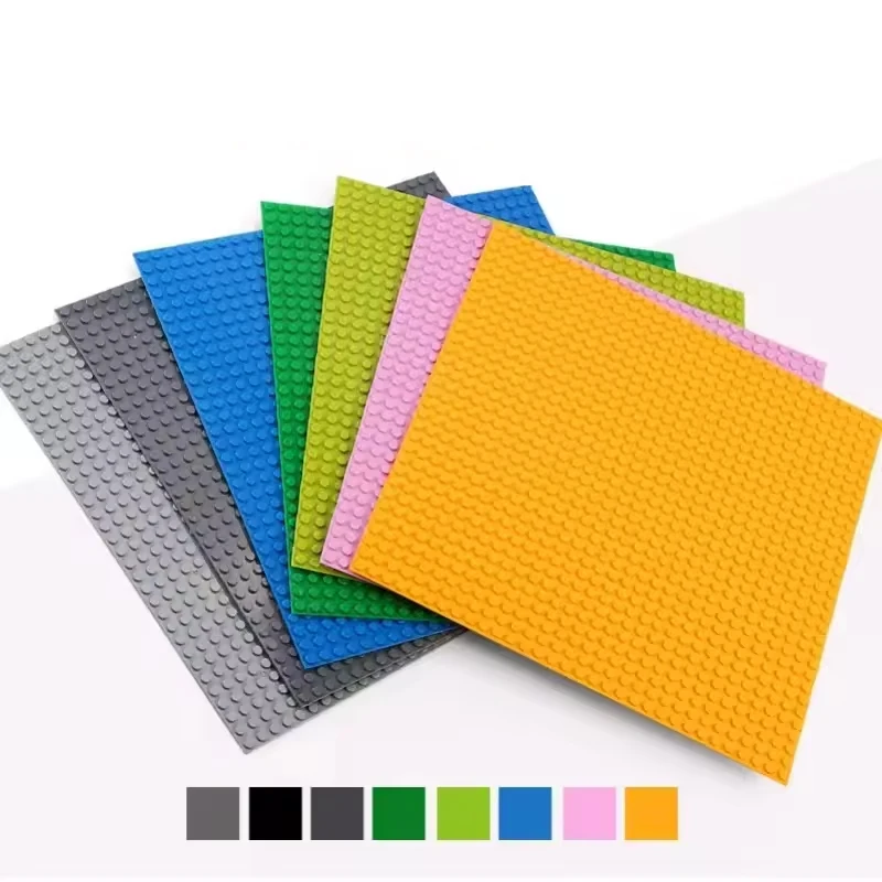 

Creative Children DIY City Construction Base 32x32x16x16 Dots Plates Plastic Splice Building Block Baseplate Entertainment Toy