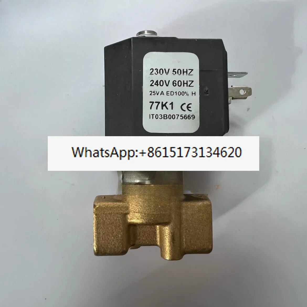 High pressure solenoid valve D263DRE1 DTC1 humidifier equipment valve