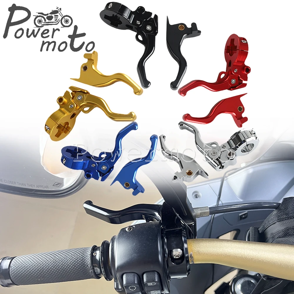 

Motorcycle Handles Brake Clutch Lever Set For Harley Softail Breakout Deluxe Fat Boy Heritage Classic Low Rider Slim Street Bob