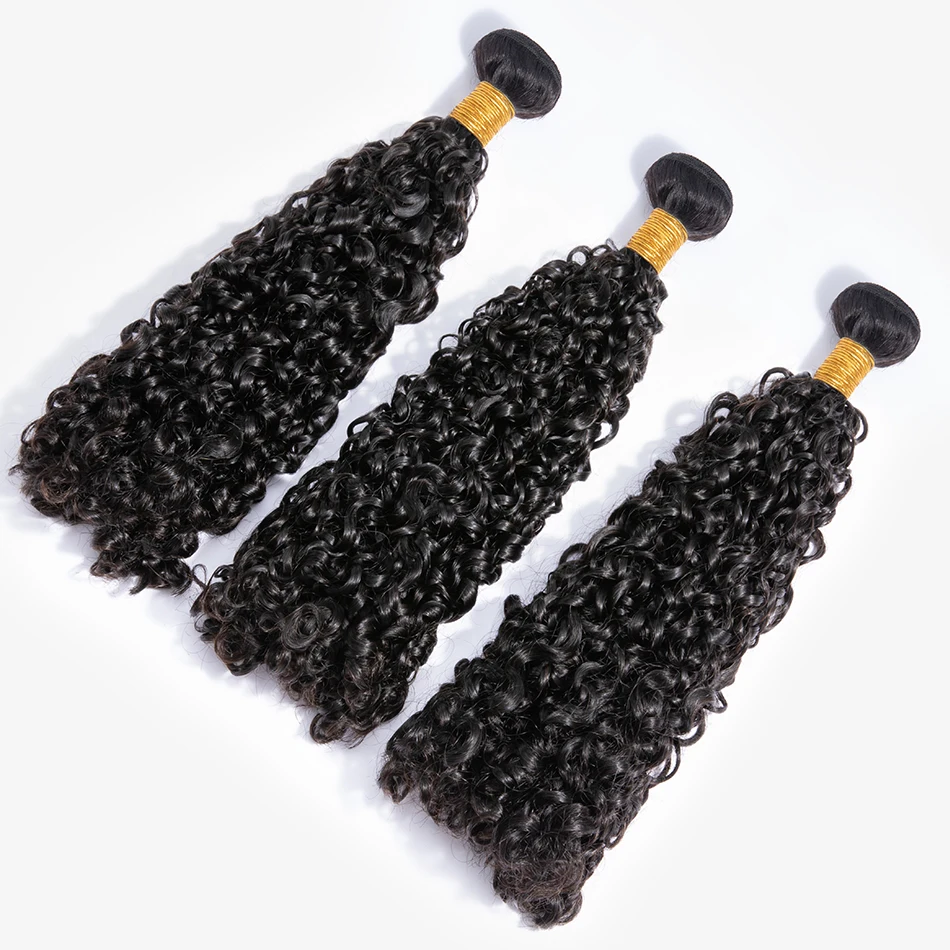 Brazilian Small Spirals Curly Bundles Unprocessed Small Kinky 2/3/4 PCS Human Hair Weave Bundles Remy Hair Extensions Hair Wefts