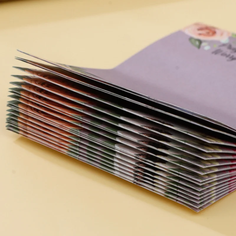 1/12pcs Floral Fresh Style Handwriting Note Paper Stickers Cross-border INS Tearable Post-it Notes for Reminders And Collage