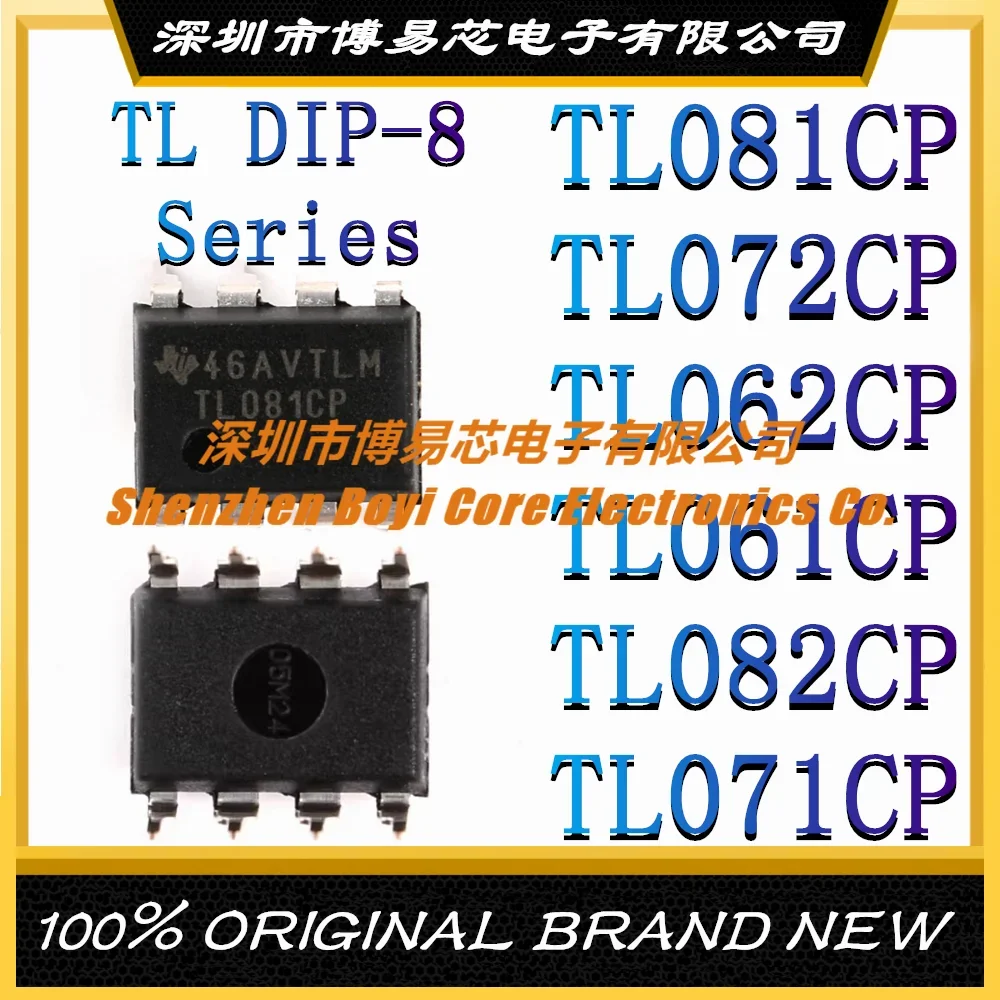 

TL081CP TL072CP TL062CP TL061CP TL082CP TL071CP DIP-8 Original Genuine