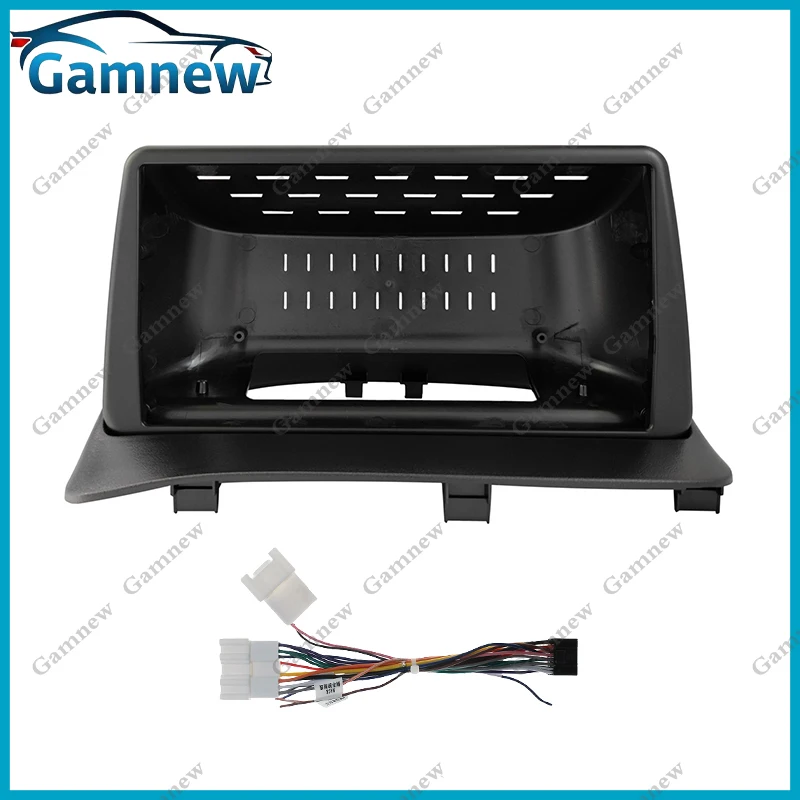 9 Inch Car Frame Fascia Adapter Canbus Box Decoder Android Radio Dash Fitting Panel Kit For Mitsubishi Delica 1994-2007