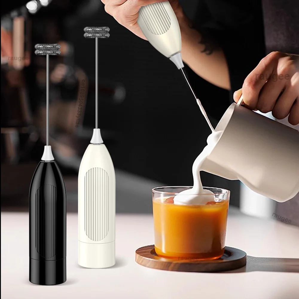 الحليب Frother الخافق اللاسلكية القهوة خفقت خلاط صغير آلة رغوة الحليب خلاط كهربائي صانع رغوة الحليب أدوات النمام المحمولة #1