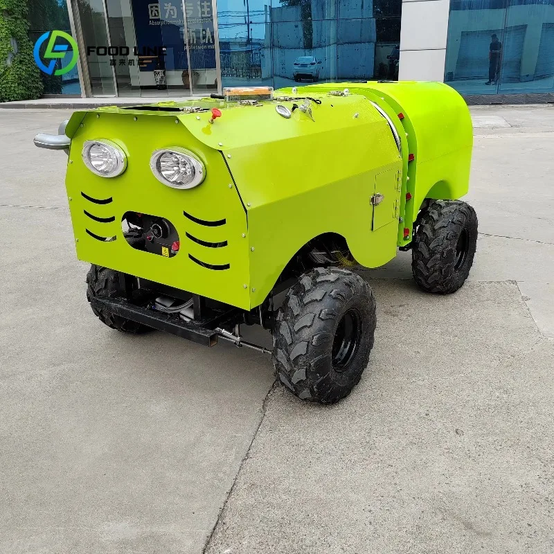 Customized Crawler Remote Control Agricultural Sprayer for Farmland and Orchards Core Engine & Pump Components Included