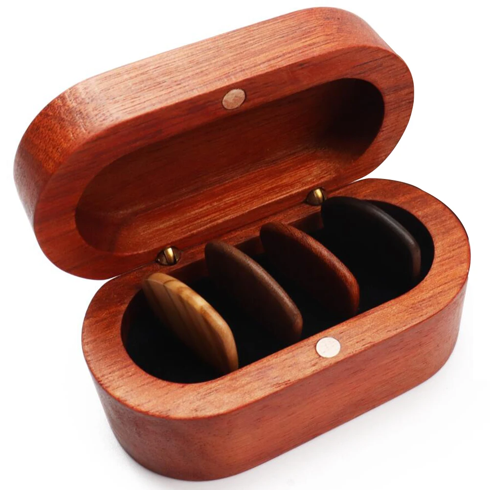 

Pick Storage Box Guitar Picks Holder Case Organizer Acoustic Holders with Container