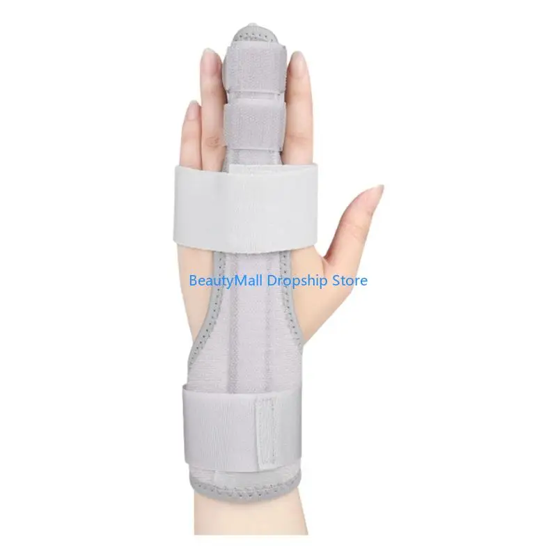 40JD Finger Sleeve With Wide Elastic Straps For Athletic Performances And Recovery
