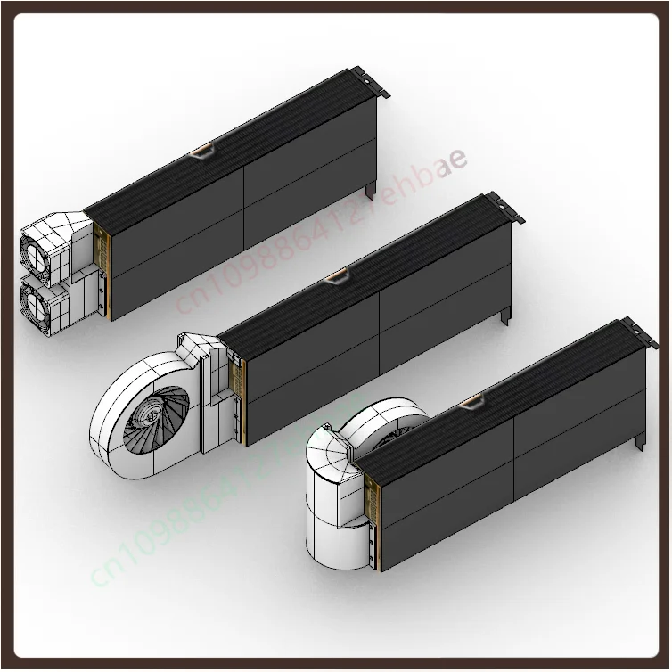 Calculation Card External Violent/Turbo Fan Active Cooler for AMD 9300X2