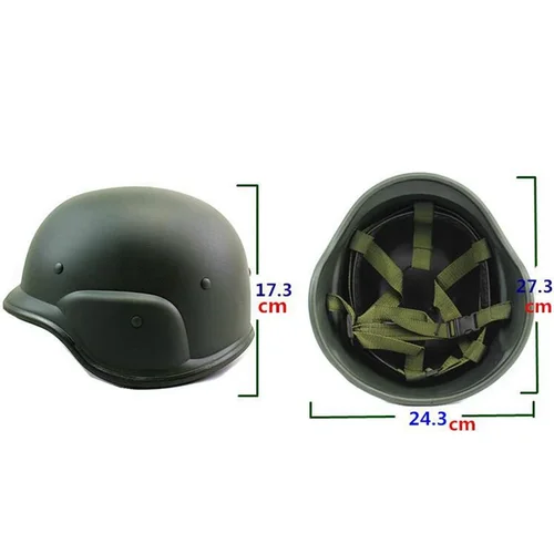 Imagen 2 del producto Deportes al aire libre M88 ABS casco protector de plástico casco táctico CS campo combate motocicleta cascos equipo de protección