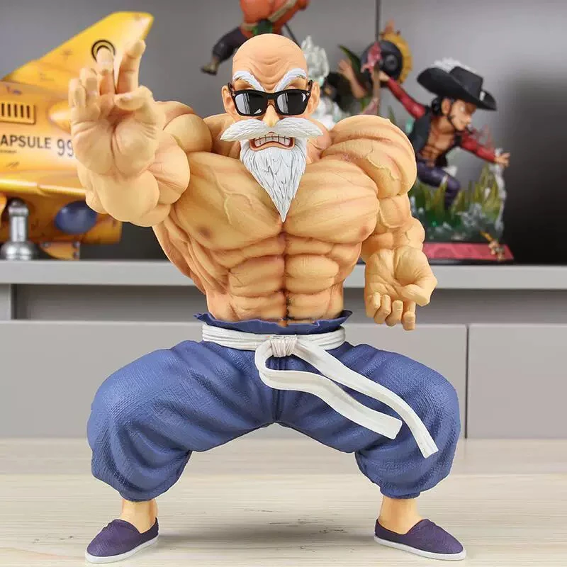 Anime Kame Sennin Master Roshi Action Figures Dragon Ball Z Figurine Model 10cm PVC Collection Toys Desktop Decoration Gifts