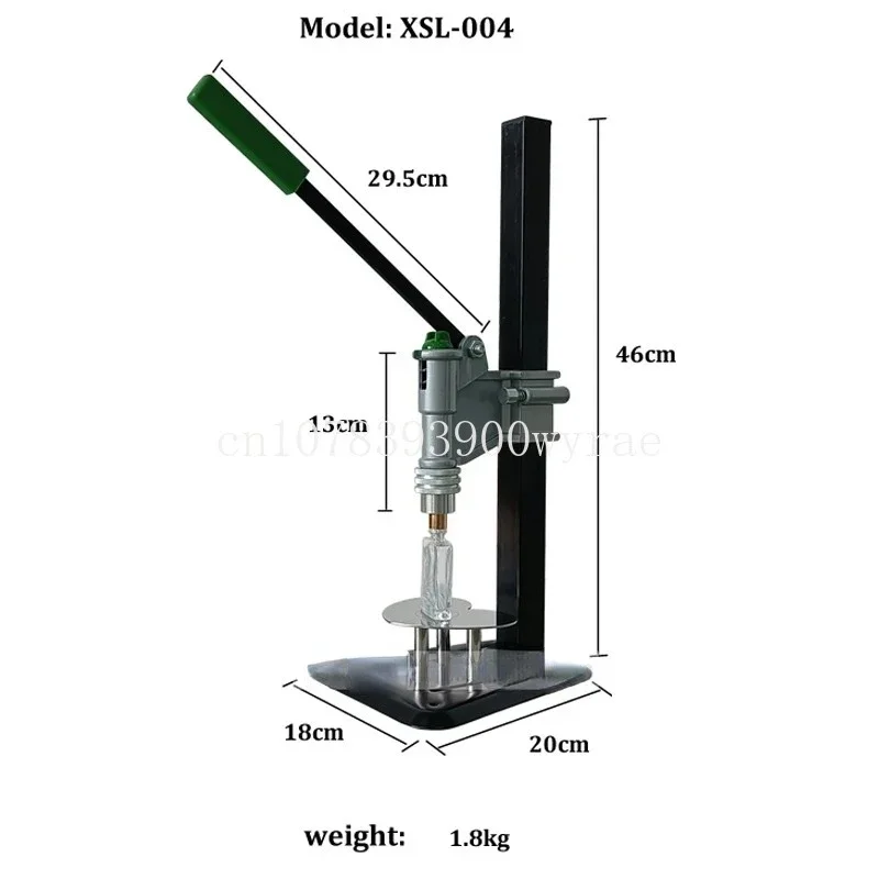 Manual Crimping Machine Perfume Capping Machine Semi Automatic Perfume Bottle Crimping Machine