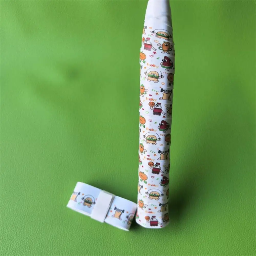 New Cartoon Printed Badminton Racket Handle Belt Non-slip Sweat-absorbent Badminton Hand Glue Fishing Grip Tape