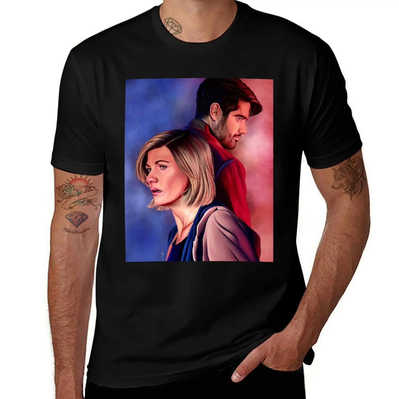 

Two sides of a coin T-Shirt anime tshirt cotton t shirt pack graphic t shirts for man T-Shirt