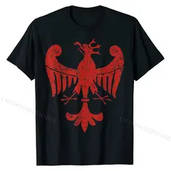 Vintage Polish Eagle Polska Coat of Arms Poland Polski T-Shirt T Shirt Latest Party Cotton Men T Shirt Casual