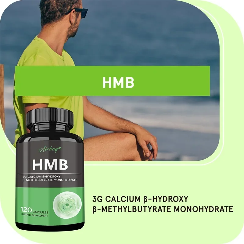 HMB Supplement - Promotes Growth and Recovery, Boosts Energy, Improves Endurance