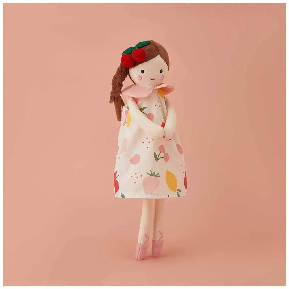 Beautiful Dress Nortic Style Girl Soft Ballet Shoes Home Decor Princess Stuffed 35/38CM Crown Pink Dress Girls Boys