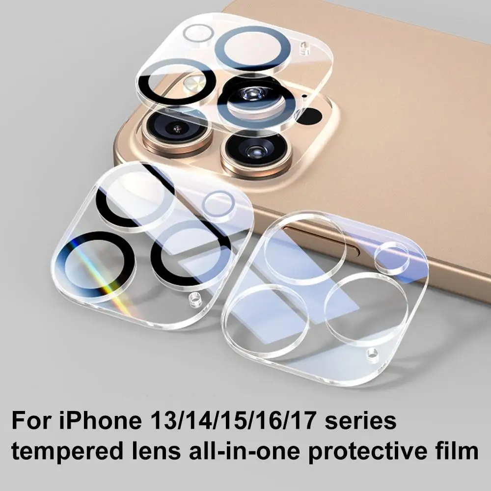 XDcase فيلم كاميرا من الزجاج المقسى الشفاف لهاتف آيفون 17 برو ماكس اير 15 14 13 11 16 برو ماكس 12 ميني بلس 16 برو 16 #2