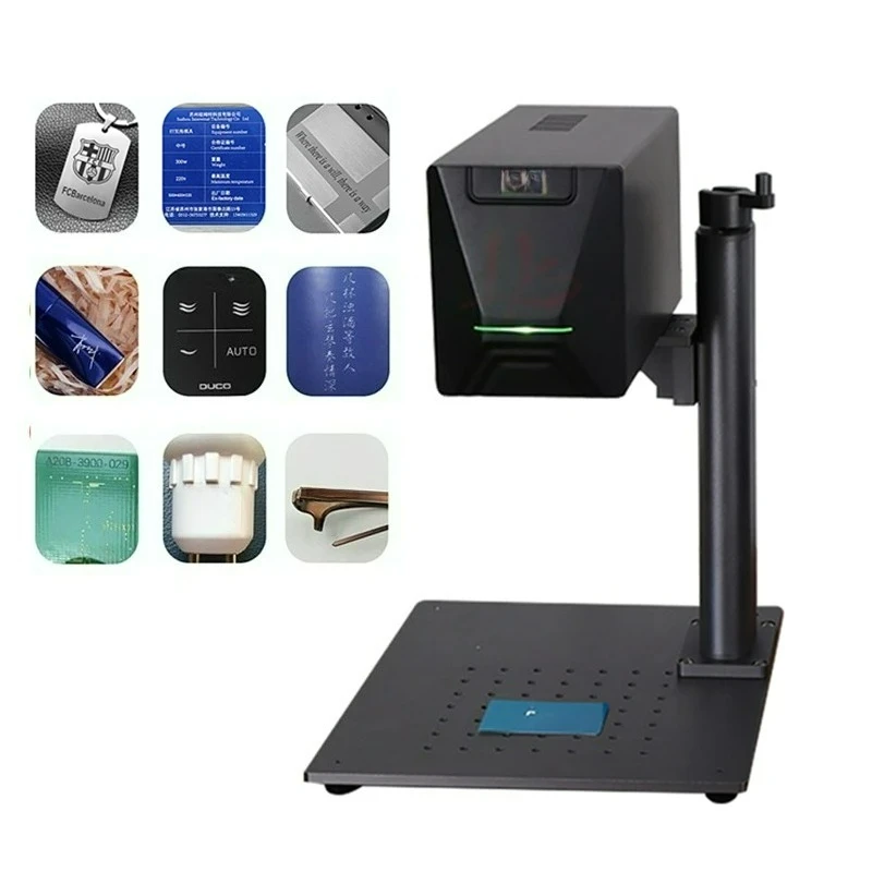 

Customizable Colorfull Fiber Laser Marking Machine 20W Metal Engraving Machine for PVC Plastic Stainless Steel
