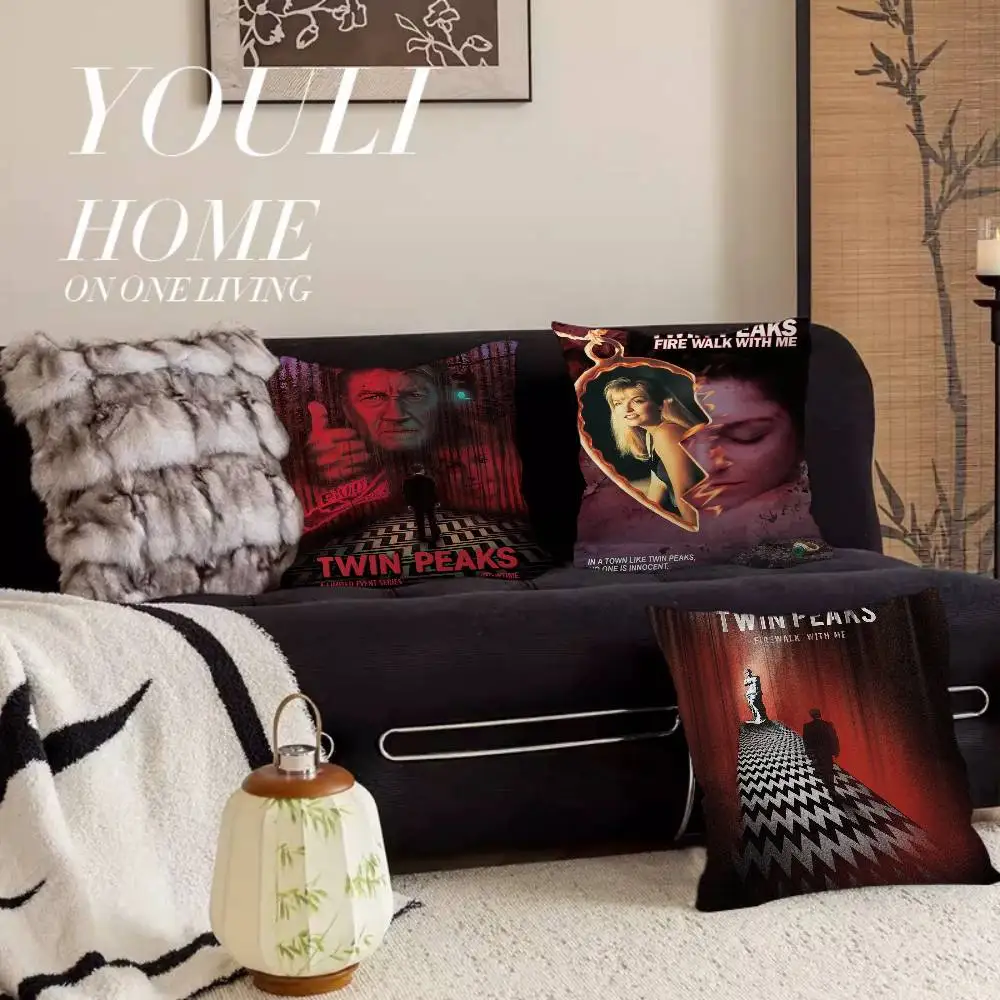 

Twin Peaks Movie Pillowcase Toon Gift Cushion Cover Bedroom Home Sofa Chair Seat Decor Pillow Case