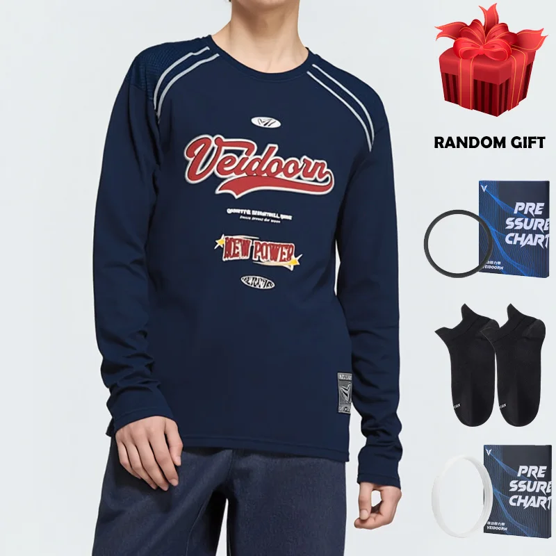 

Veidoorn Men's Quick Dry Long Sleeve Workout T-Shirt Athletic Moisture Wicking Top for Gym Training Running Outdoor Activities